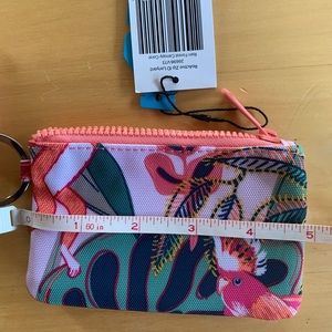 Vera Bradley Lanyard Zip ID Case